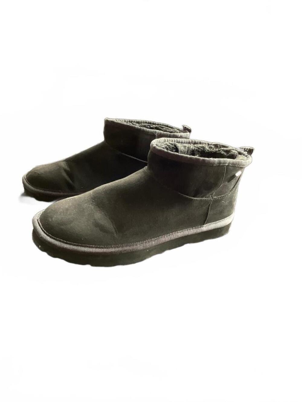 Guess Black faux fur ankle boots